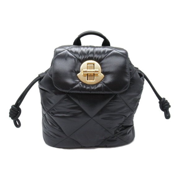 Moncler Casual Backpack Polyamide Rucksack Bag Black - Picture 1 of 10